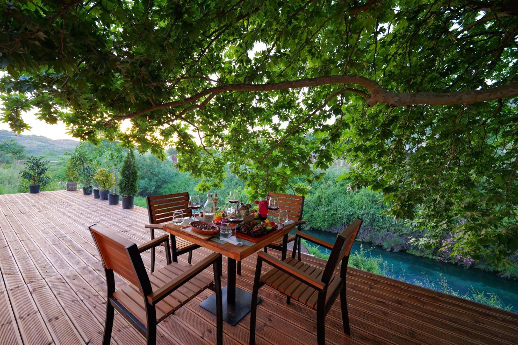 Mesopotam Agrotourism Resort Sarandë Exteriör bild